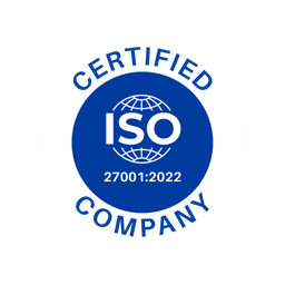 ISO 27001:2022 certified company