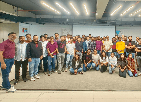 Infynno team at Laravel city meetup