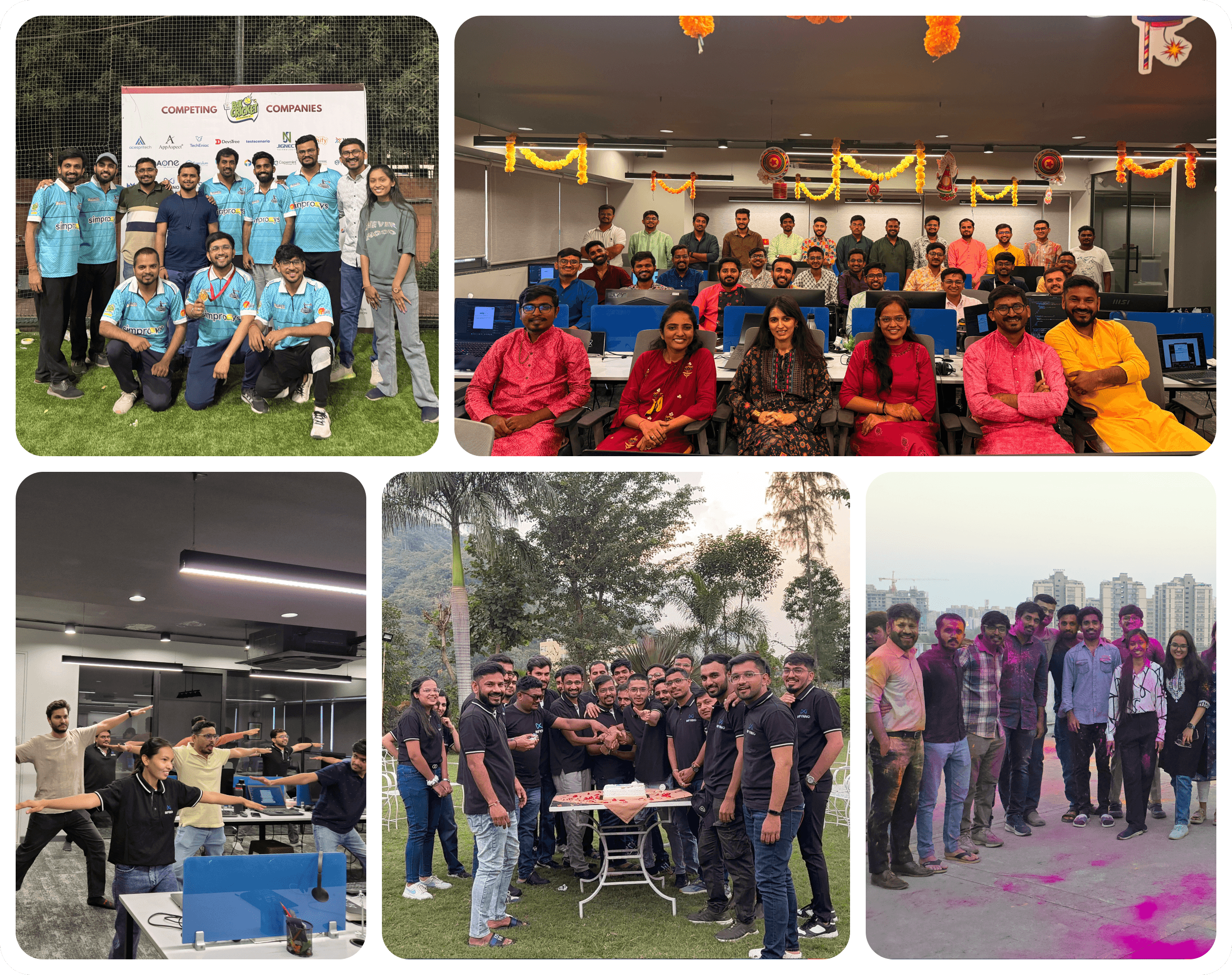 Celebrations and office culture at Infynno