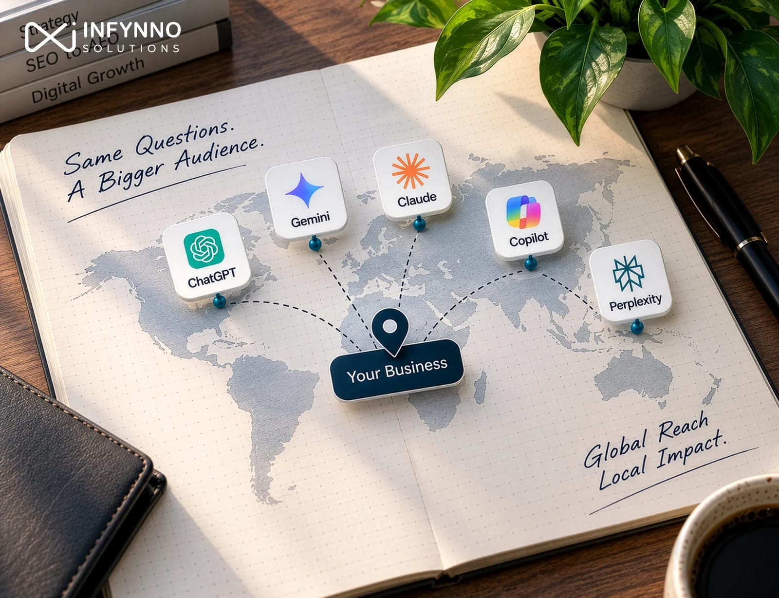 AI search visibility: get your business found across ChatGPT, Gemini, Claude, Copilot and Perplexity