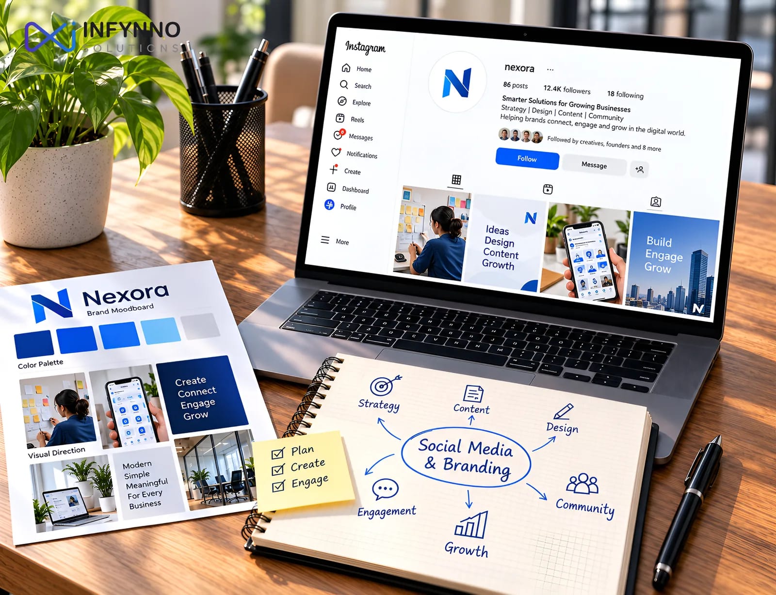 Social media and branding: strategy, content, design, community and engagement for brand growth