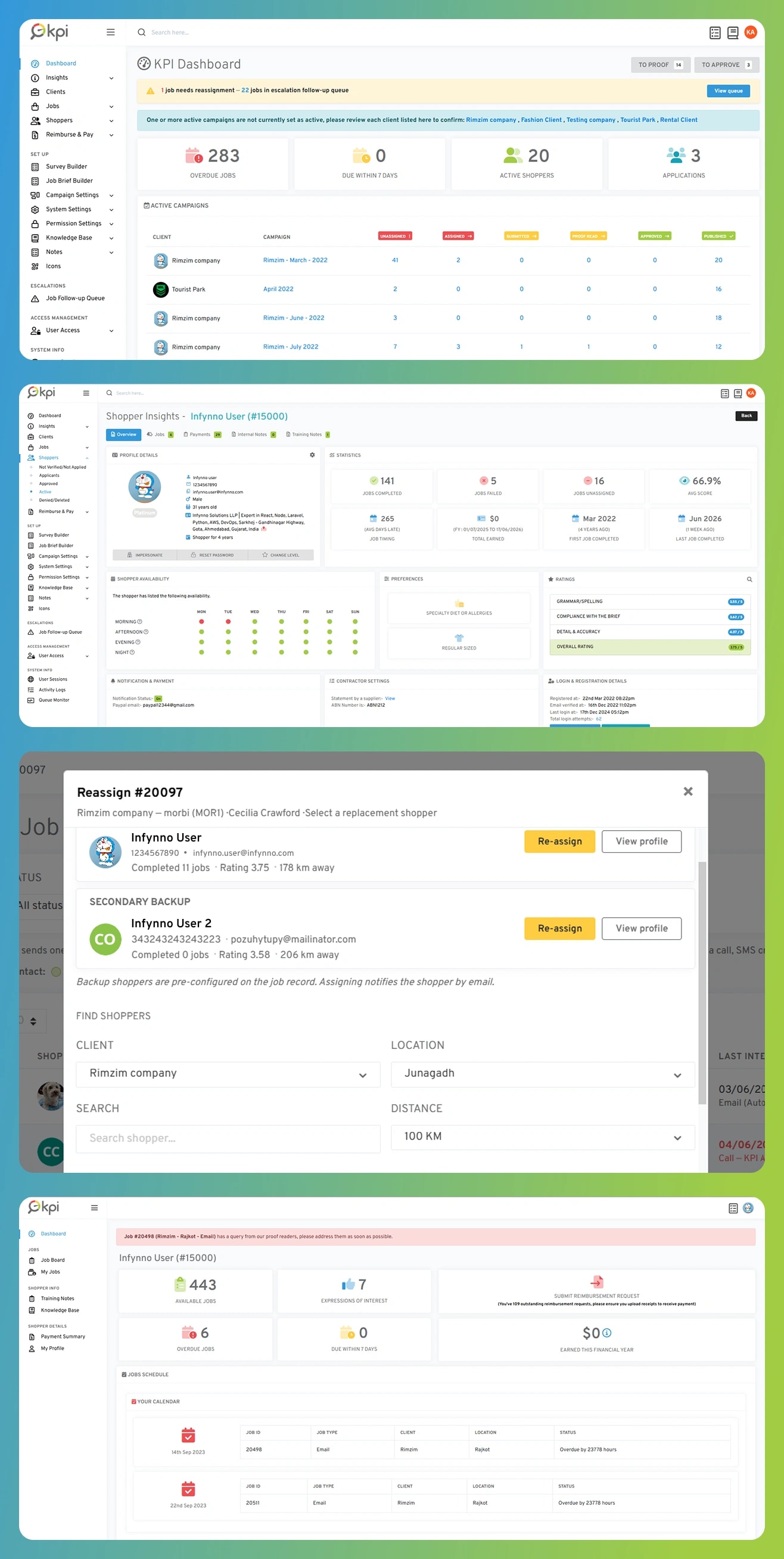 Live Map Dashboard