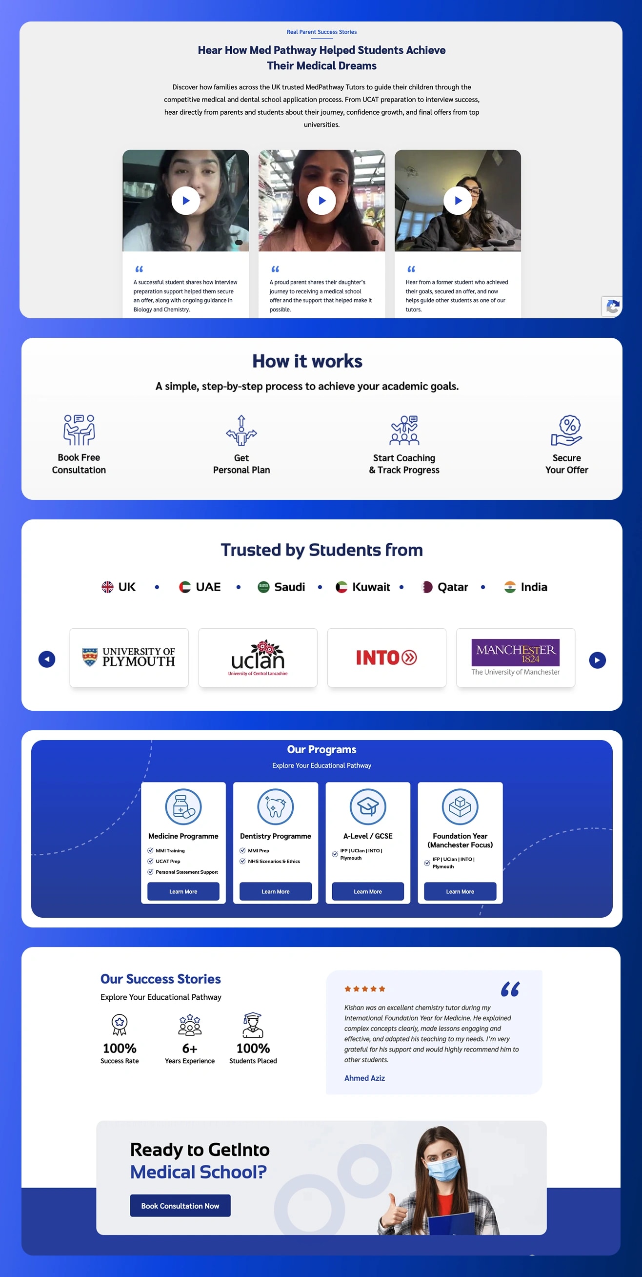 Medical Admission Programs