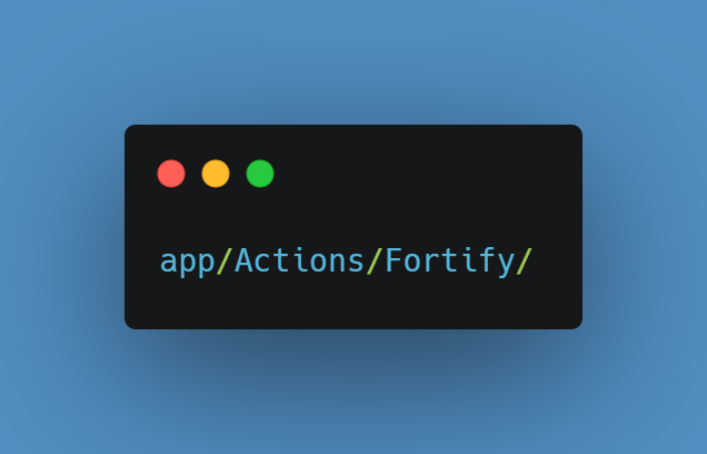 Actions Fortify